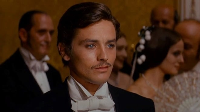 Alain Delon dans Le Guépard