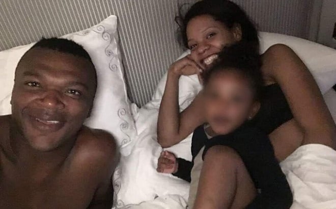 Marcel Desailly avec sa fille et son ex-compagne