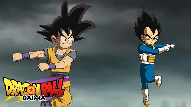 capture d'écran de la nouvelle série Dragon Ball Daima