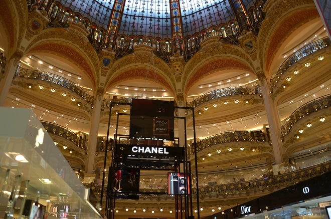 Intérieur Galeries Lafayette Paris