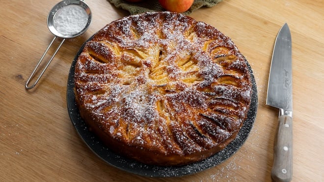 gâteau aux pommes