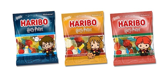 sachets de bonbons HARIBO x Harry Potter