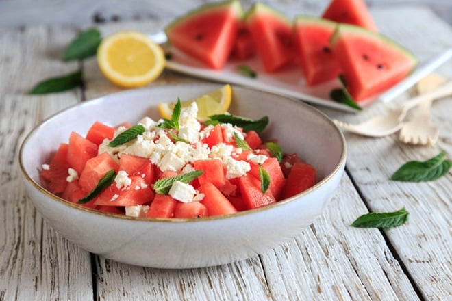 salade pastèque feta