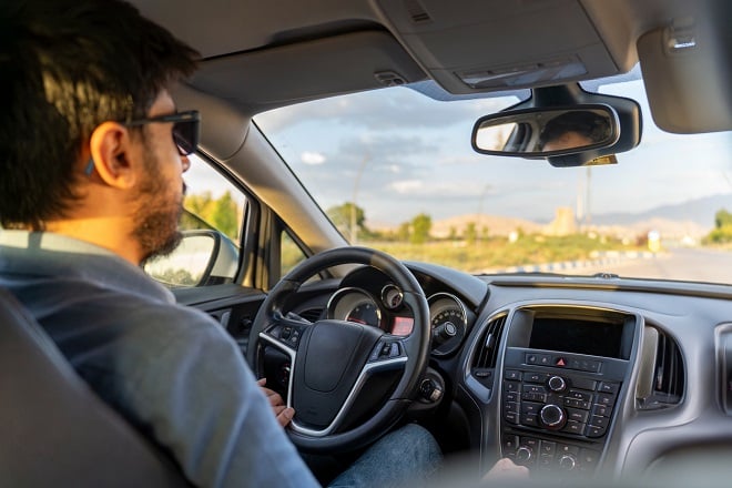 Conducteur d'une voiture privée