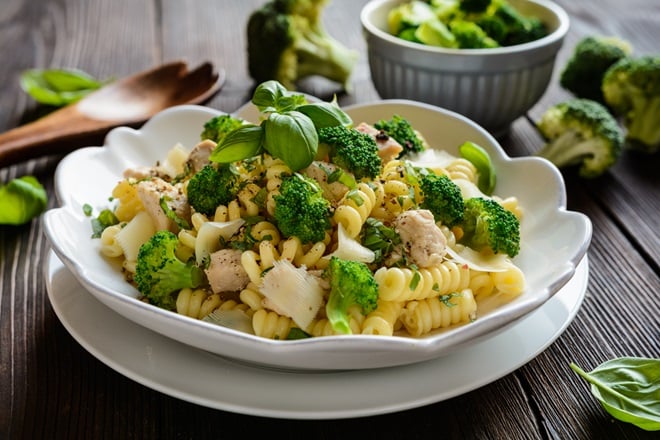 salade de pâtes au brocoli