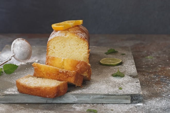 cake au lait de coco et citron