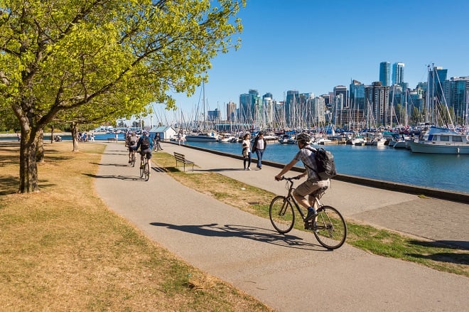 Vancouver Skyline et Parc Stanley