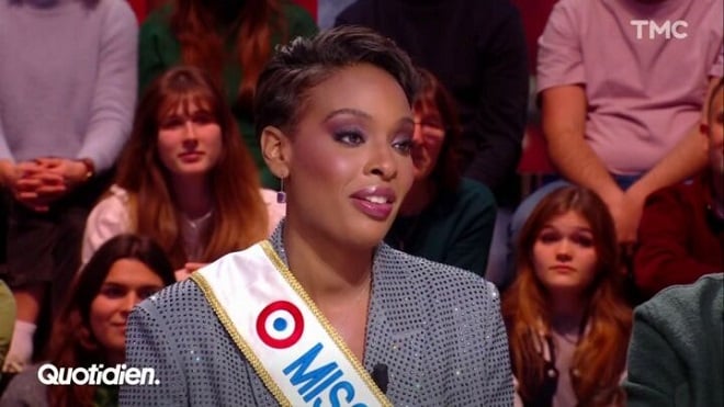 Miss France 2025 sur le plateau de Quotidien