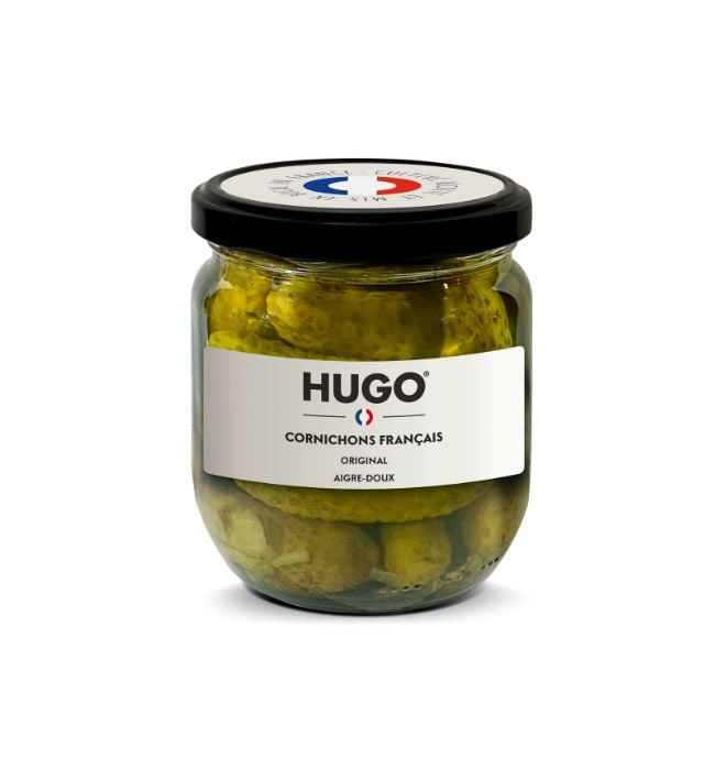 bocal de cornichons personnalisable HUGO