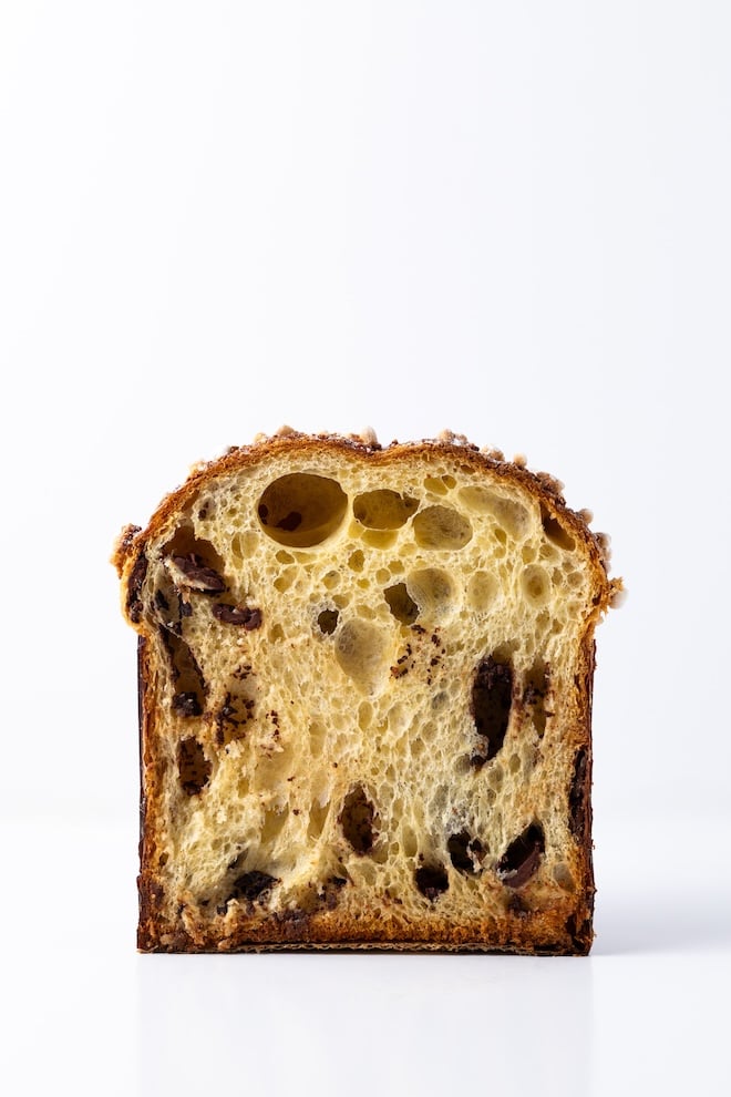 panettone aux chocolats