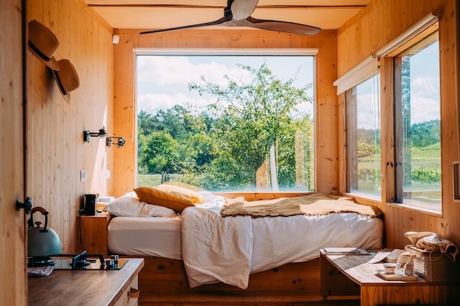 intérieur de la tiny house