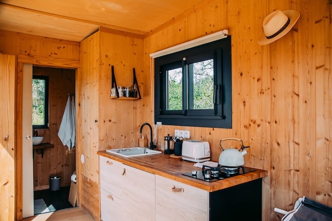 cuisine de la tiny house