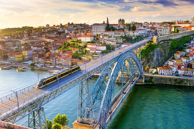 le pont de Porto au Portugal 