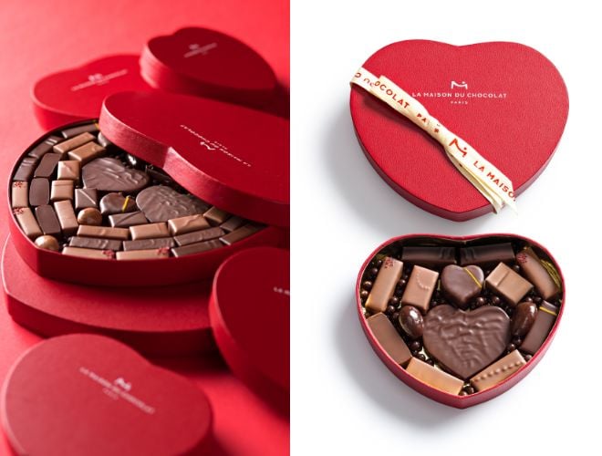 coffret coeur La Maison du Chocolat