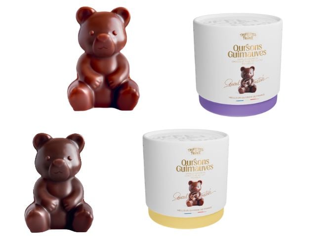 oursons guimauves au chocolat Truffettes de France