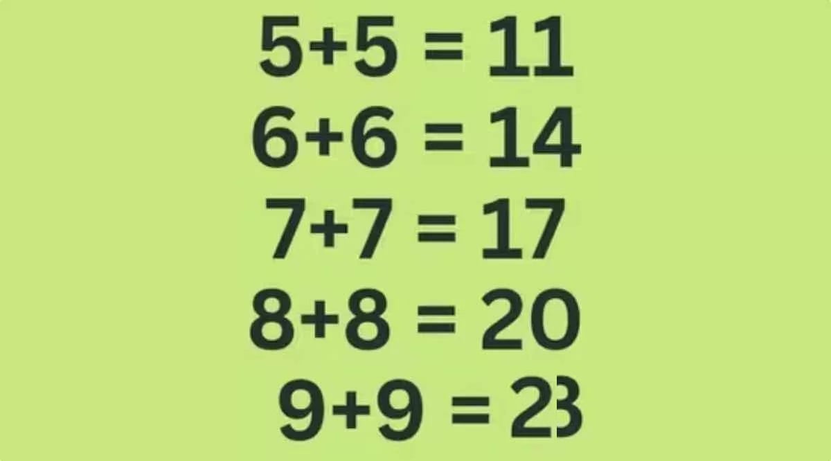 Casse-tête mathématique avec solution