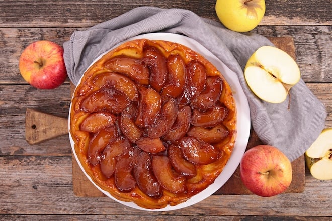 tarte tatin aux pommes