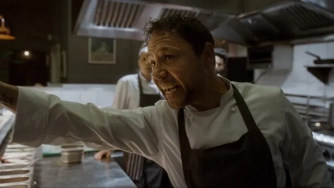 Extrait tiré de The Chef montrant Stephen Graham