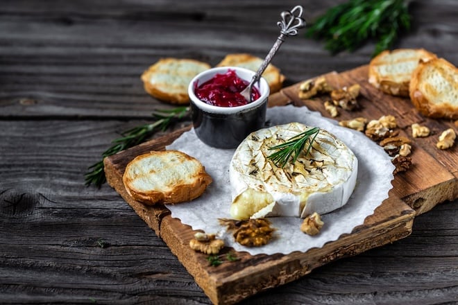 camembert rôti au four