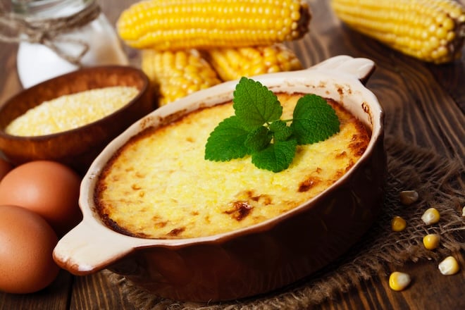 gratin de polenta au fromage