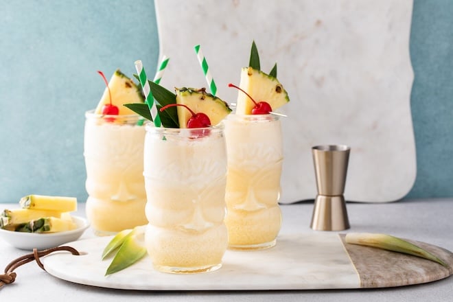 verres de piña colada